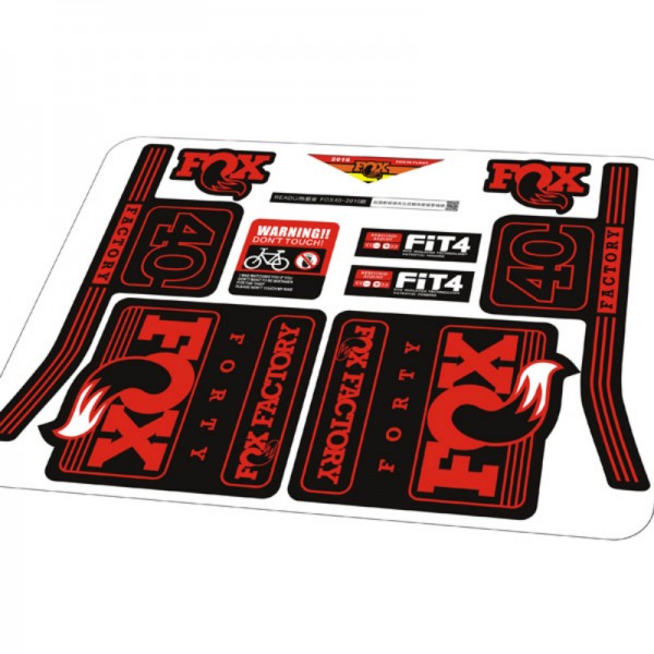 Mountain Bicycle Fork Decal Stickers for FOX40